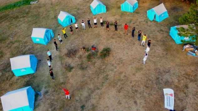 Doğaseverler 'Doğa Kampı'nda buluştu