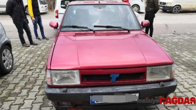 Drift atan ehliyetsiz sürücüye 9 bin 281 lira para cezası