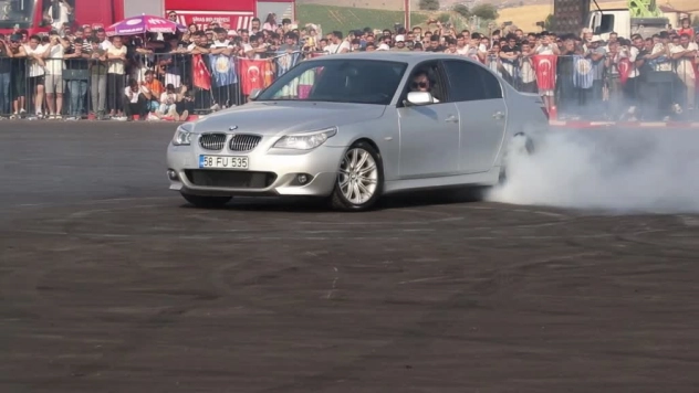 Drift tutkunları için özel pist açıldı