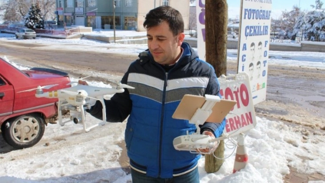 Drone kurtuluş anlarını böyle görüntüledi