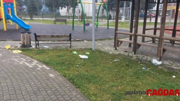 Düzce'de temizlik günün erken saati başlıyor