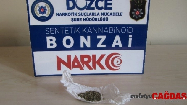 Düzce'de uyuşturucu operasyonu: 2 tutuklama