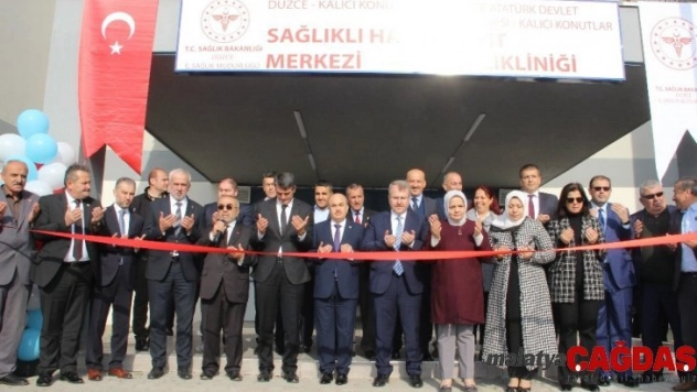 Düzce'deki sağlık yatırımları hizmete girdi