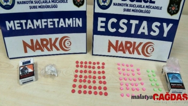 Düzce polisinden uyuşturucu operasyonu