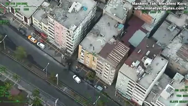 (Düzeltme) Diyarbakır'da organize suç çetesine hava destekli operasyon: 25 gözaltı