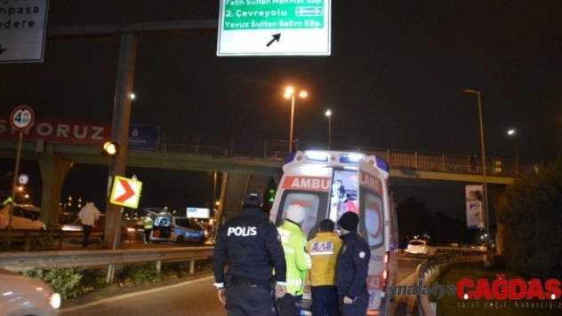 E-5'te dehşet saçtı, polis çağrılınca oğlunu bırakıp kaçtı