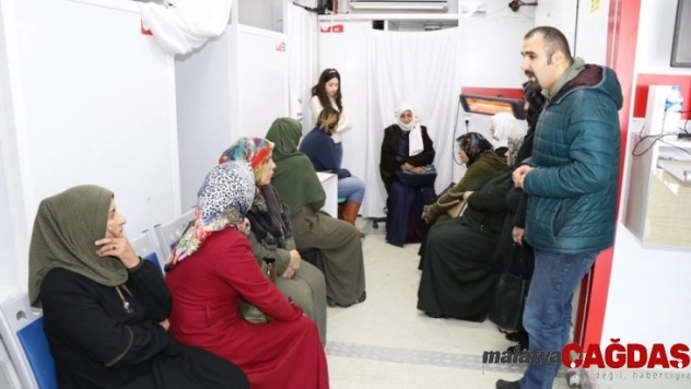 Edremit Belediyesi'nden Sağlık Taraması Hizmeti