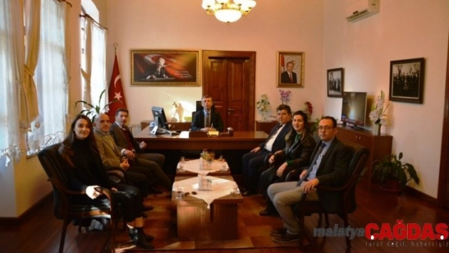 Edremit Mimarlar Odası yeni yönetiminden Kaymakam Sırmalı'ya ziyaret