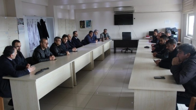 Eğitim bölgesi müdürler kurulu değerlendirme toplantısı yapıldı