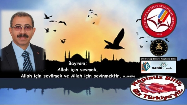 EKG Derneği Başkanı Akgün'ün, Kurban Bayramı Mesajı