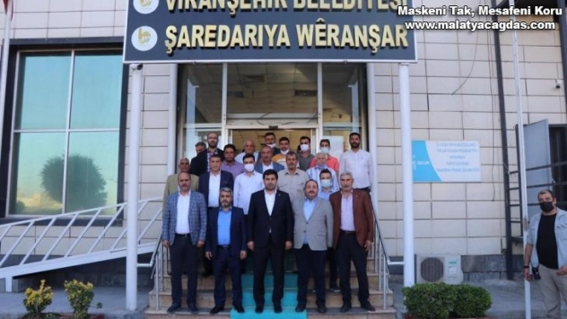 Ekinci milletvekili Yıldız'ı ağırladı