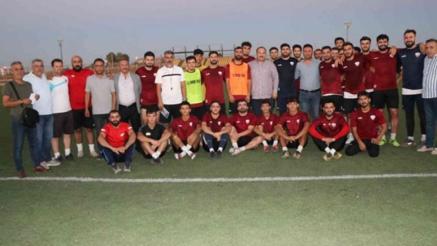 Ekinci Viranşehir Belediyespor'a moral verdi
