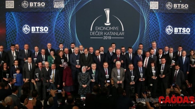 Ekonominin kahramanları ödüllendirildi