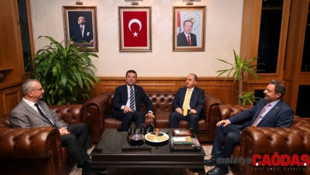 Ekrem İmamoğlu, Bağcılar Belediyesini ziyaret etti