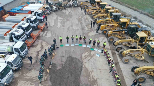 Elazığ Belediyesi karla mücadeleye hazır