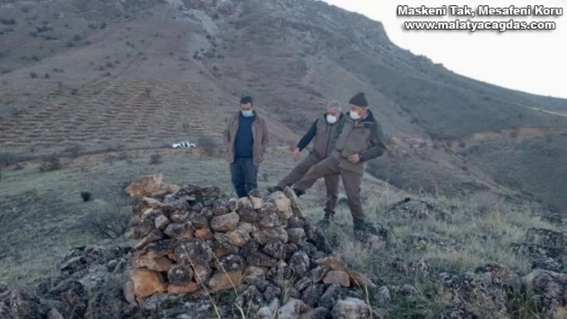 Elazığ'da kaçak avda kullanılan meterisler yıkıldı