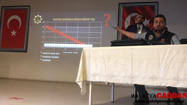 Elazığ'da 'Narko Rehber' eğitim çalışmaları