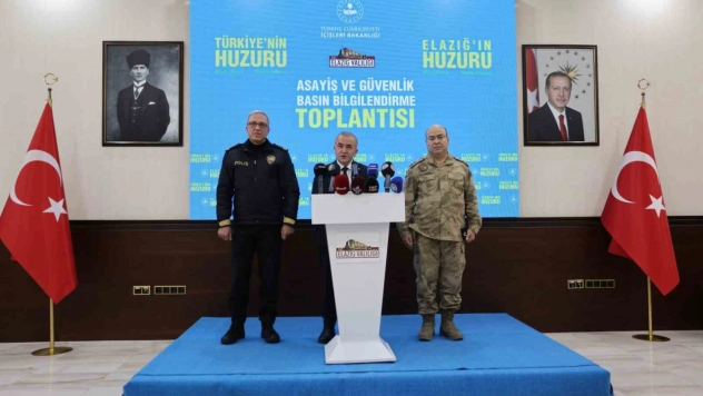 Elazığ'da 2025 güvenlik bilançosu: Suç oranları düştü, 41 milyon TL ceza uygulandı