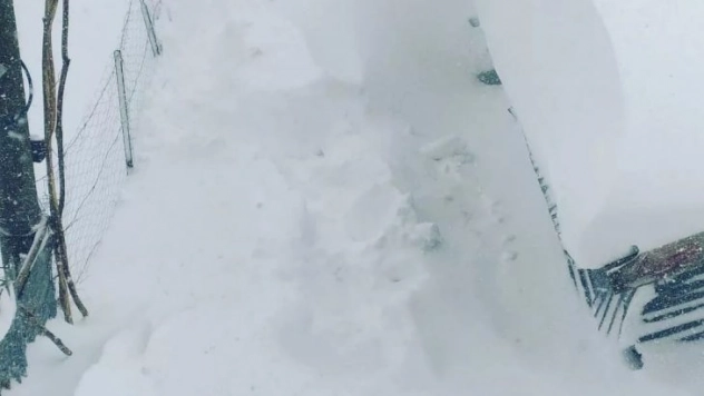 Elazığ'da 30 haneli köy, kar altında kaldı