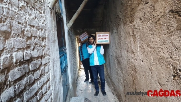 Elazığ'da 500 aileye gıda desteği
