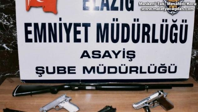 Elazığ'da aranan 92 şahıs yakalandı, 34'ü tutuklandı