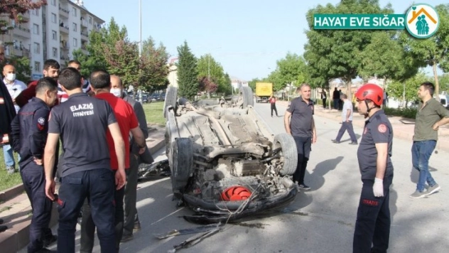 Elazığ'da iki ayrı trafik kazası: 4 yaralı