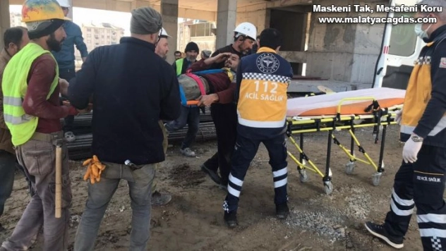 Elazığ'da iş kazası: 1 yaralı