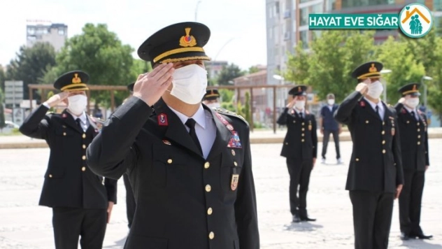 Elazığ'da Jandarma Teşkilatının 181. kuruluş yıl dönümü töreni