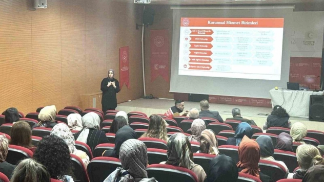 Elazığ'da kadına yönelik şiddetle mücadele eğitimi