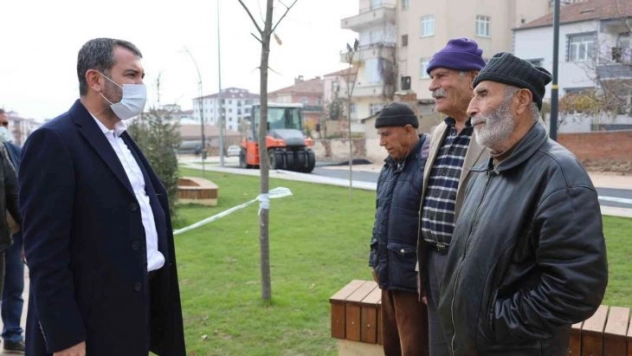 Park yapım işi projesinde sona gelindi