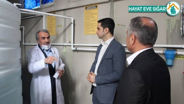 Elazığ'da öğretmen ve öğrenciler Korona virüse karşı üretime geçti