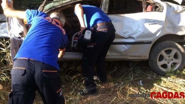 Elazığ'da trafik kazası: 1'i ağır 5 yaralı