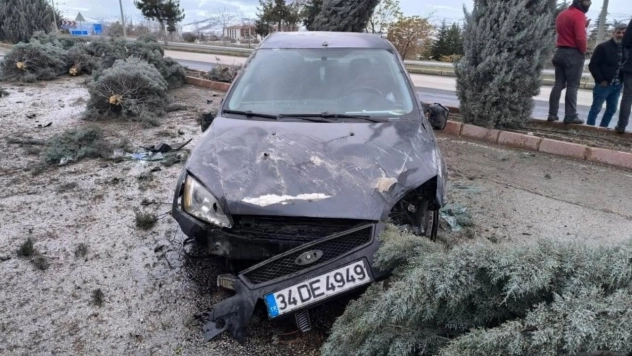 Elazığ'da trafik kazası: 1 yaralı