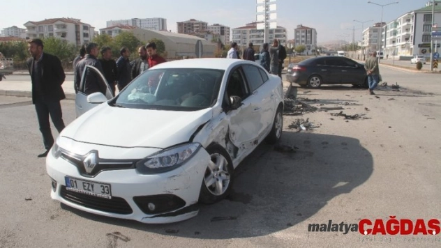 Elazığ'da trafik kazası: 1 yaralı