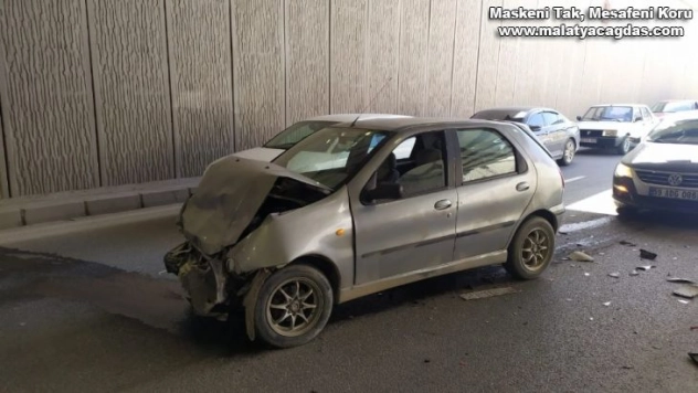 Elazığ'da trafik kazası: 2 yaralı