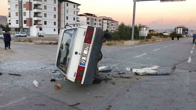 Elazığ'da trafik kazası: 2 yaralı