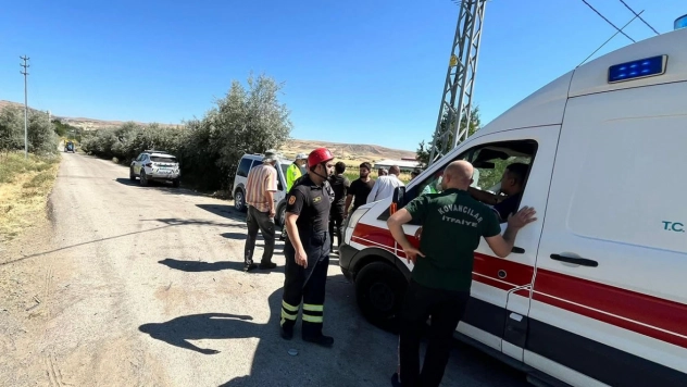 Elazığ'da trafik kazası: Bir kişi hafif yaralandı