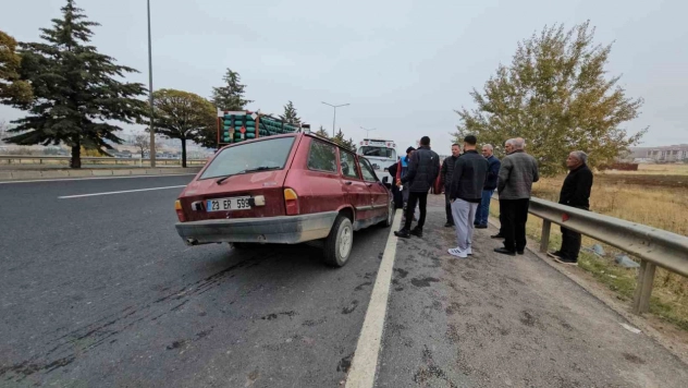 Elazığ'da trafik kazası:2'si ağır 4 yaralı