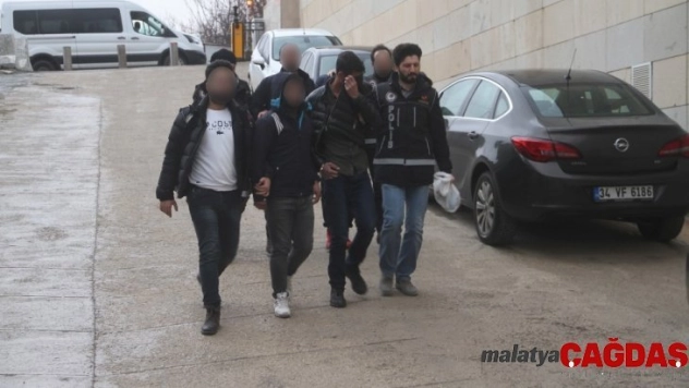 Elazığ'da uyuşturucu operasyonu: 6 şüpheli adliyeye sevk edildi
