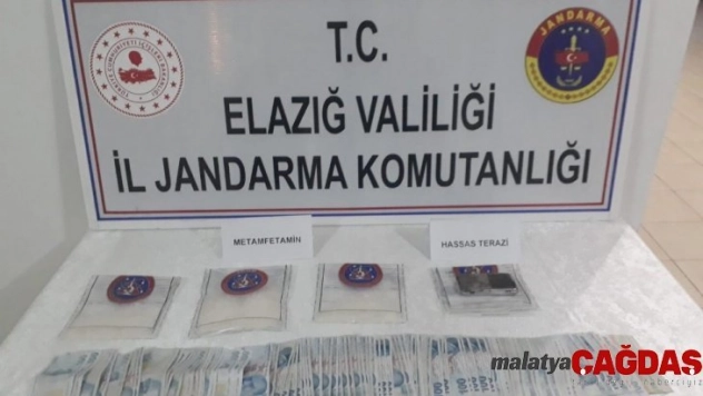 Elazığ'da uyuşturucuyla yakalanan 1 şüpheli tutuklandı