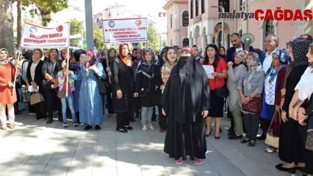 Elazığ'dan, Diyarbakır'da nöbet tutan annelere destek