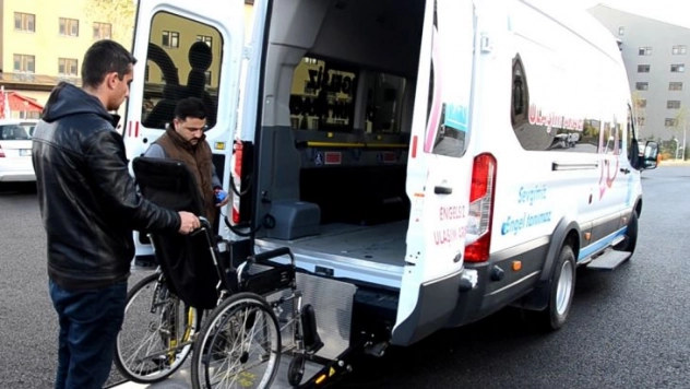 Palandöken Belediyesinden engellilere özel araç
