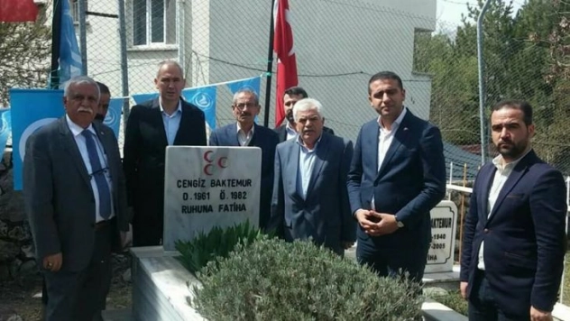 Ülkücü Şehit Baktemur'un Mezarına Saygısızlık