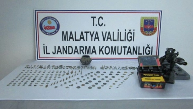 Malatya'da tarihi eser operasyonu