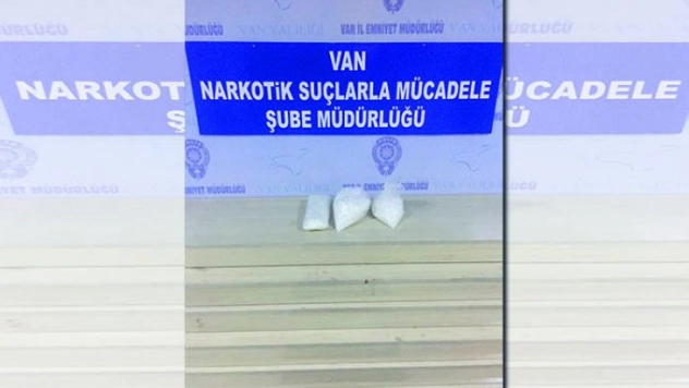 Van'da uyuşturucu operasyonu
