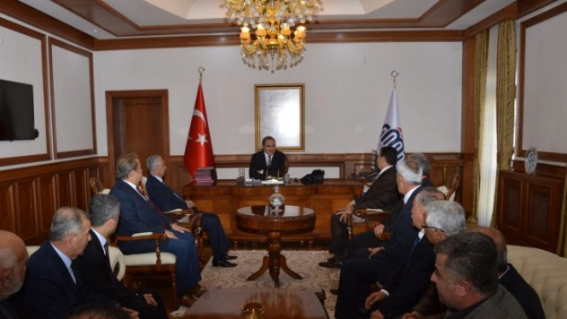 Esnaf Kuruluşlarında Vali Kaban'a ziyaret