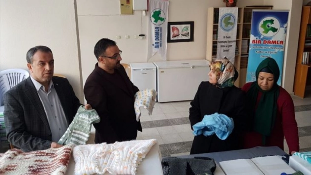 Malatya'dan Doğu Guta'ya yardım