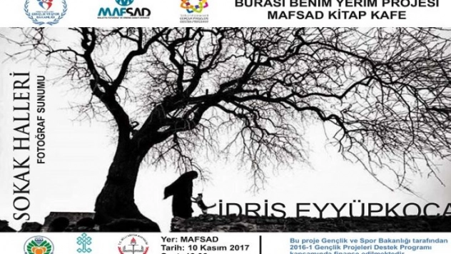 Mafsad Kitap Kafe'de 'Sokak Halleri' Fotoğraf Sunumu