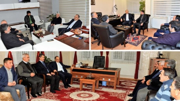 Vali Kaban'dan İade-İ Ziyaretleri Devam Ediyor