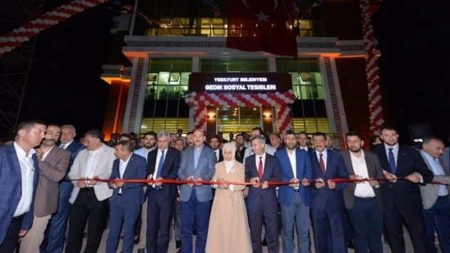 Gedik  Sosyal Tesislerinin Açılışı Gerçekleştirildi